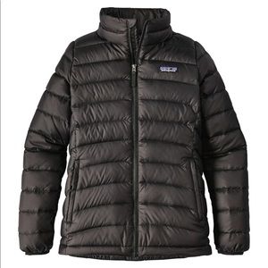 Patagonia Black Puffer Jacket, (youth size)